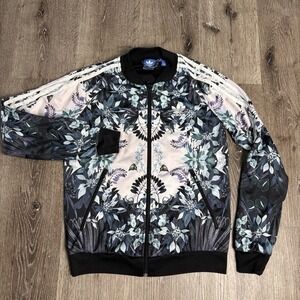 Adidas Florea Ice Small Superstar Track Jacket Full Zip Bomber Limited Edition